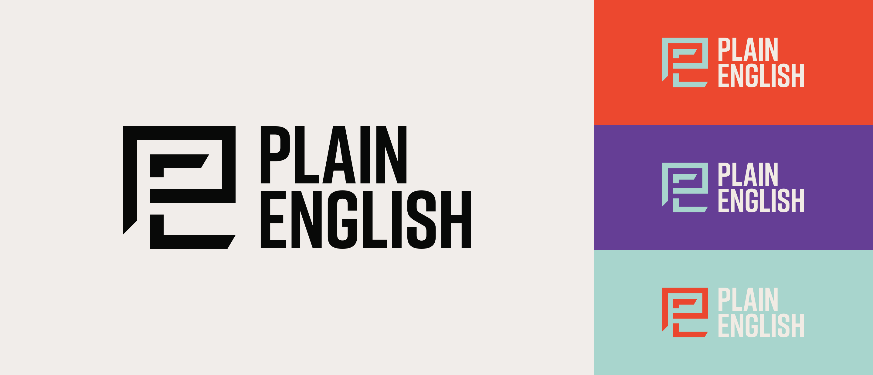 Plain English Logos